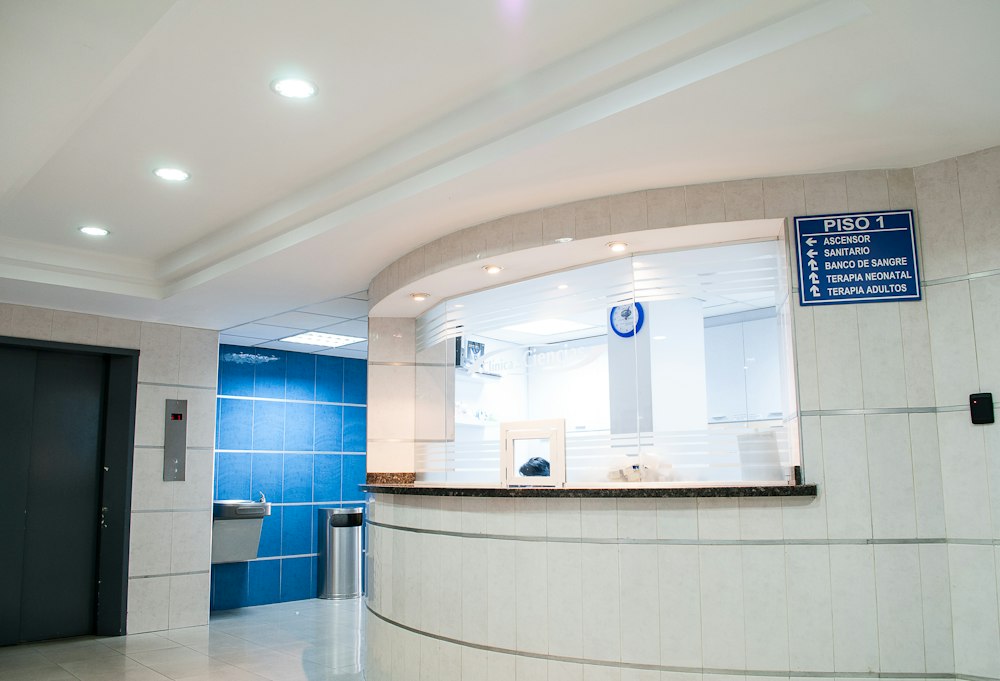 Recepción de la clínica BBT Clinic